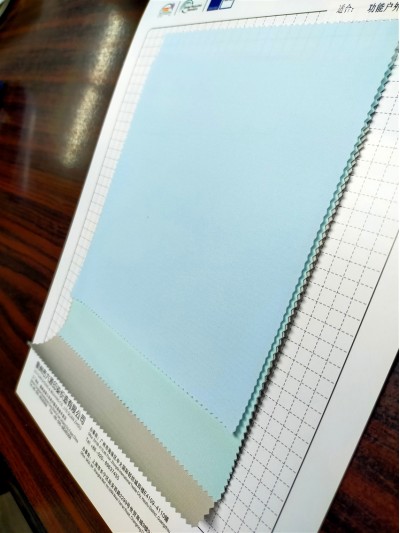 GZ-LY 36098-18 成分：89%N 11%SP 1:白膜透水透氣3000/3000 2:白膜+飄紗透濕透氣3000/3000 3:白膜+可特透濕透氣3000/3000 正面照